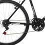 Bicicleta Ultra Bikes Aro 26 Masculina Bicolor Freio V Break Preto Fosco, Branco