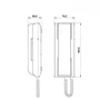 Interfone Hdl Az-s01 Branco Com Ajuste Volume Toque
