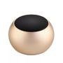 Mini Caixa De Som Portátil 3w Usb Bluetooth Mini Speaker Gold Dourada