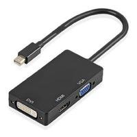 Cabo Mini Displayport Para VGA, HDMI, DVI, Tomate