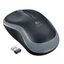 Mouse Sem Fio Logitech M185, USB, 3 Botões, Cinza E Preto - 910-002225