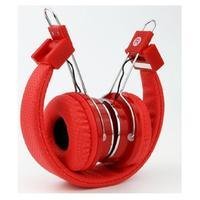 Fone De Ouvido Bluetooth Micro Sd Mp3 Rádio Fm Player B05 Vermelho