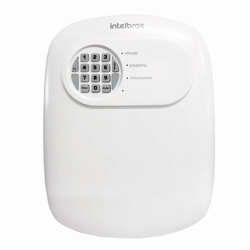 Kit Central De Alarme Anm 24 Net 3 Sensores Infravermelho Ivp 2000 Sf Intelbras Sf Alcance De 12mts