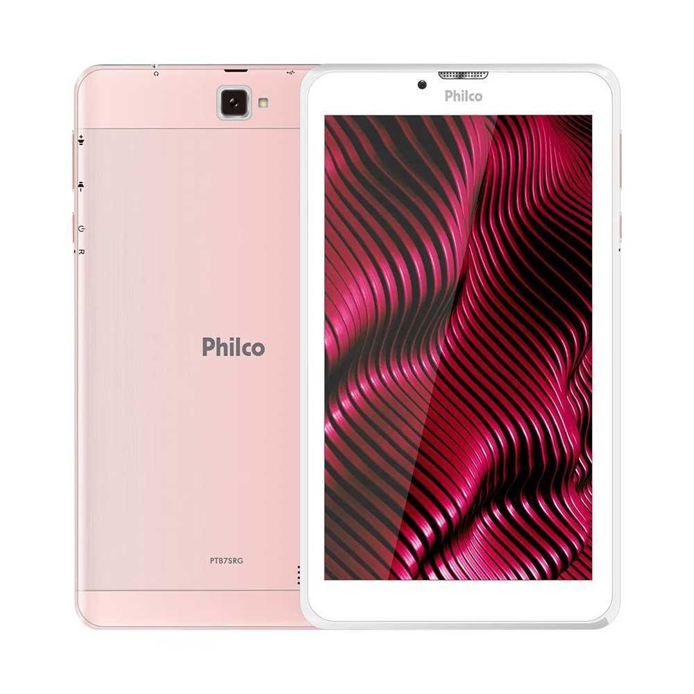Tablet Philco 7" Quad-Core, 3G, 16GB, 1GB RAM, Rosé Gold - PTB7SRG
