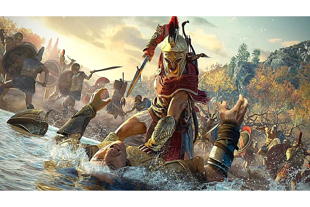 Jogo Assassins Creed Odyssey Xbox Midia Fisica