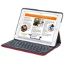 Capa Canvas Logitech Com Teclado Para Ipad Air 2 Vermelho - 920-007273