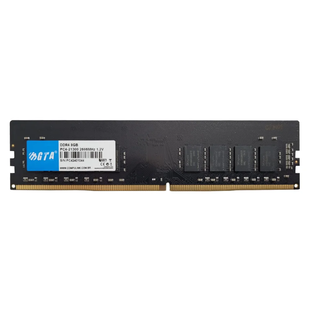Memória RAM Para Desktop GTA Tech 8GB KaBuM