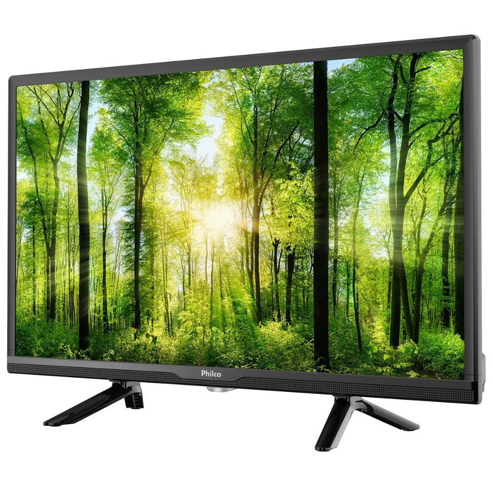 TV LED Philco 24 Polegadas Preto, Bivolt - PTV24G50DCH TV LED Philco 24 Polegadas Preto, Bivolt - PTV24G50DCH