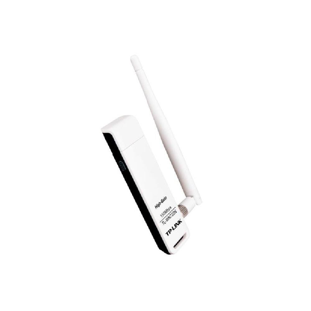 Usb Adaptador Wi-fi Tp-link Tl-wn722n - 150mbps - Antena Removível De 4dbi