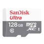 Cartão De Memória Microsd Sandisk, 128GB Ultra, Classe 10 100MB/s - 128G-GN6MN