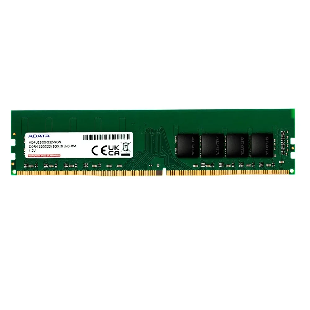 Memória ADATA 8GB, 3200MHz, DDR4 - AD4U32008G22 SGN Memória ADATA 8GB, 3200MHz, DDR4 - AD4U32008G22 SGN