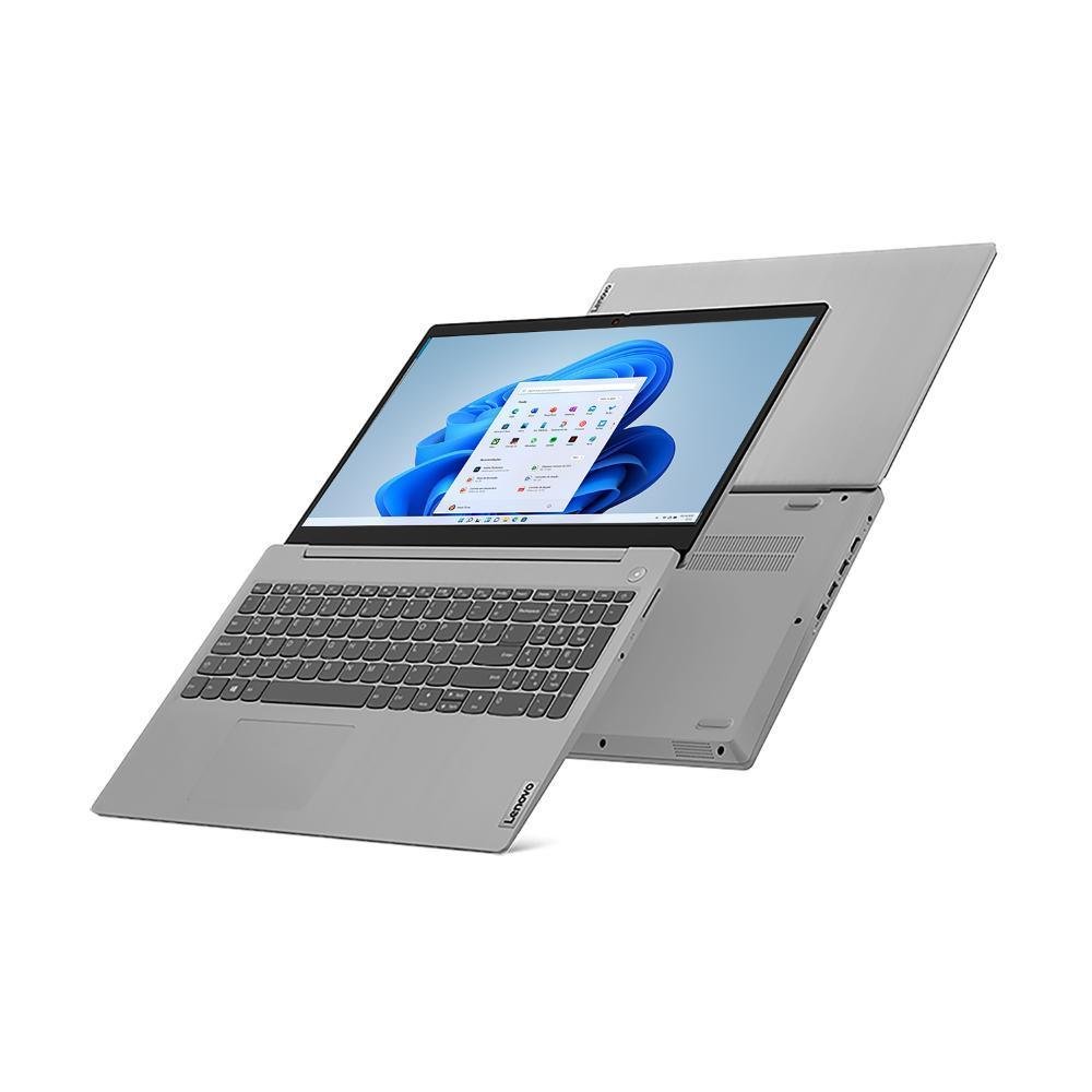 Notebook Lenovo Ultrafino Ideapad 3i, I3-10110u, 4GB RAM, 256 GB SSD, 15.6 HD, Windows 11, Prata - 82bs000jbr Notebook Lenovo Ultrafino Ideapad 3i, I3-10110u, 4GB RAM, 256 GB SSD, 15.6 HD, Windows 11, Prata - 82bs000jbr