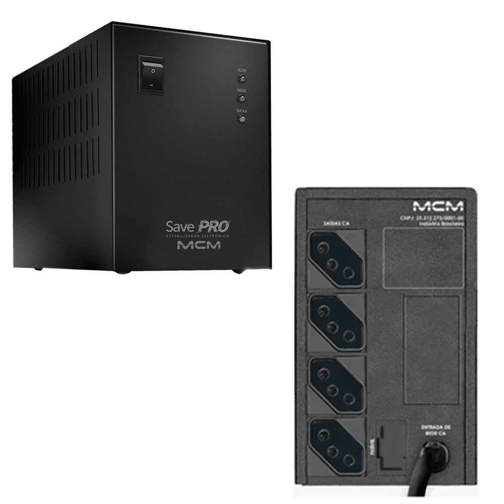 Estabilizador Save Pro Mcm 2000va 220 Para 220v