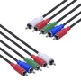Cabo 5 RCA Macho Para 5 RCA Macho Pcyes, 2M, Video Componente - P5R-2