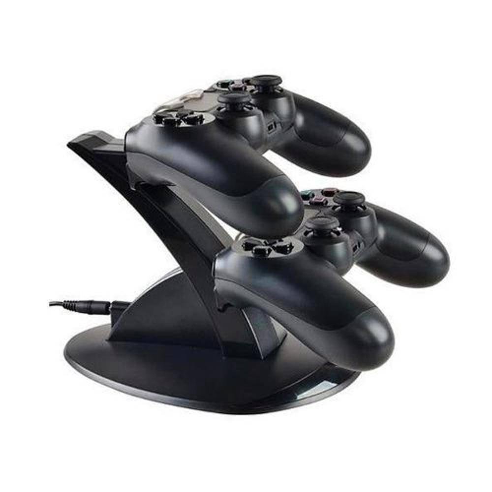 Base Carregadora Dupla Usb Para Controles Ps4