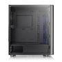 Gabinete Gamer Tt V200 Tg, RGB, Black Tempered Glass - Ca-1k8-00m1wn-01