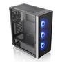 Gabinete Gamer Tt V200 Tg, RGB, Black Tempered Glass - Ca-1k8-00m1wn-01