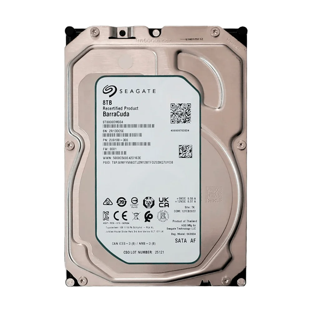 HD Interno Seagate 8TB Barracuda ST8000DM004
