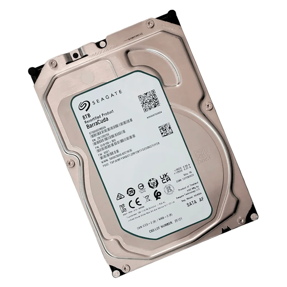 Seagate Barracuda 8TB 内蔵型HDD HD Interno Seagate 8TB Barracuda ST8000DM004
