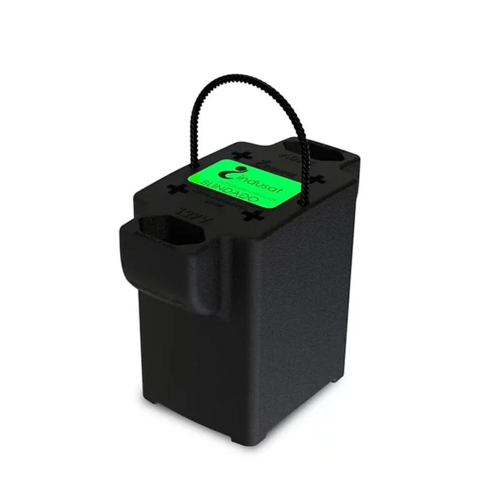 Auto Transformador Indusat 3000va Tripolar Blindado Monovolt 24878 Preto