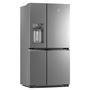 Refrigerador French Door Electrolux De 04 Portas Frost Free Com 585 Litros Flexispace Inox - Dq90x - 110V
