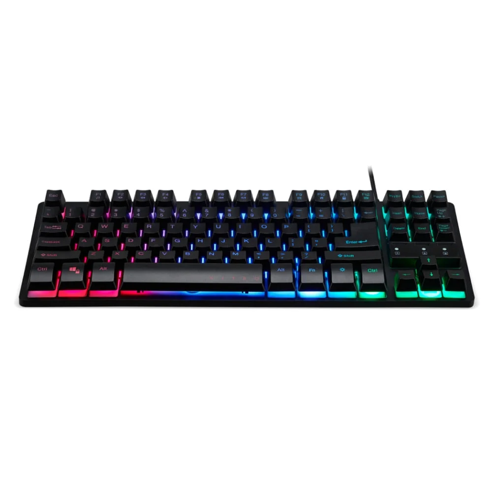 Teclado Gamer Acer Nitro TKL, RGB Led Rainbow, Anti-Ghosting, ABNT2, USB - NKW120 Teclado Gamer Acer Nitro TKL, RGB Led Rainbow, Anti-Ghosting, ABNT2, USB - NKW120