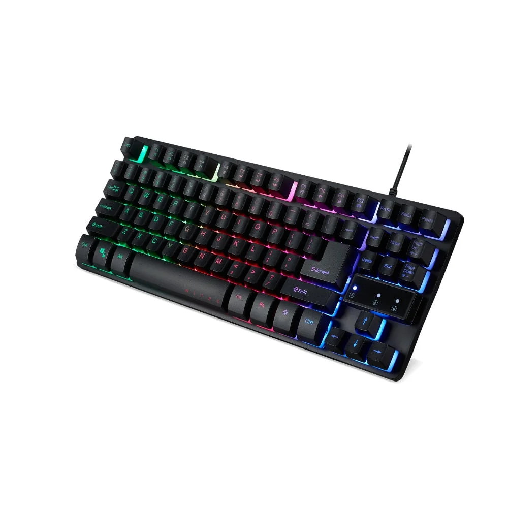 Teclado Gamer Acer Nitro TKL, RGB Led Rainbow, Anti-Ghosting, ABNT2, USB - NKW120 Teclado Gamer Acer Nitro TKL, RGB Led Rainbow, Anti-Ghosting, ABNT2, USB - NKW120