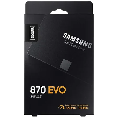 SSD Samsung 870 Evo 500GB SATA 25 KaBuM