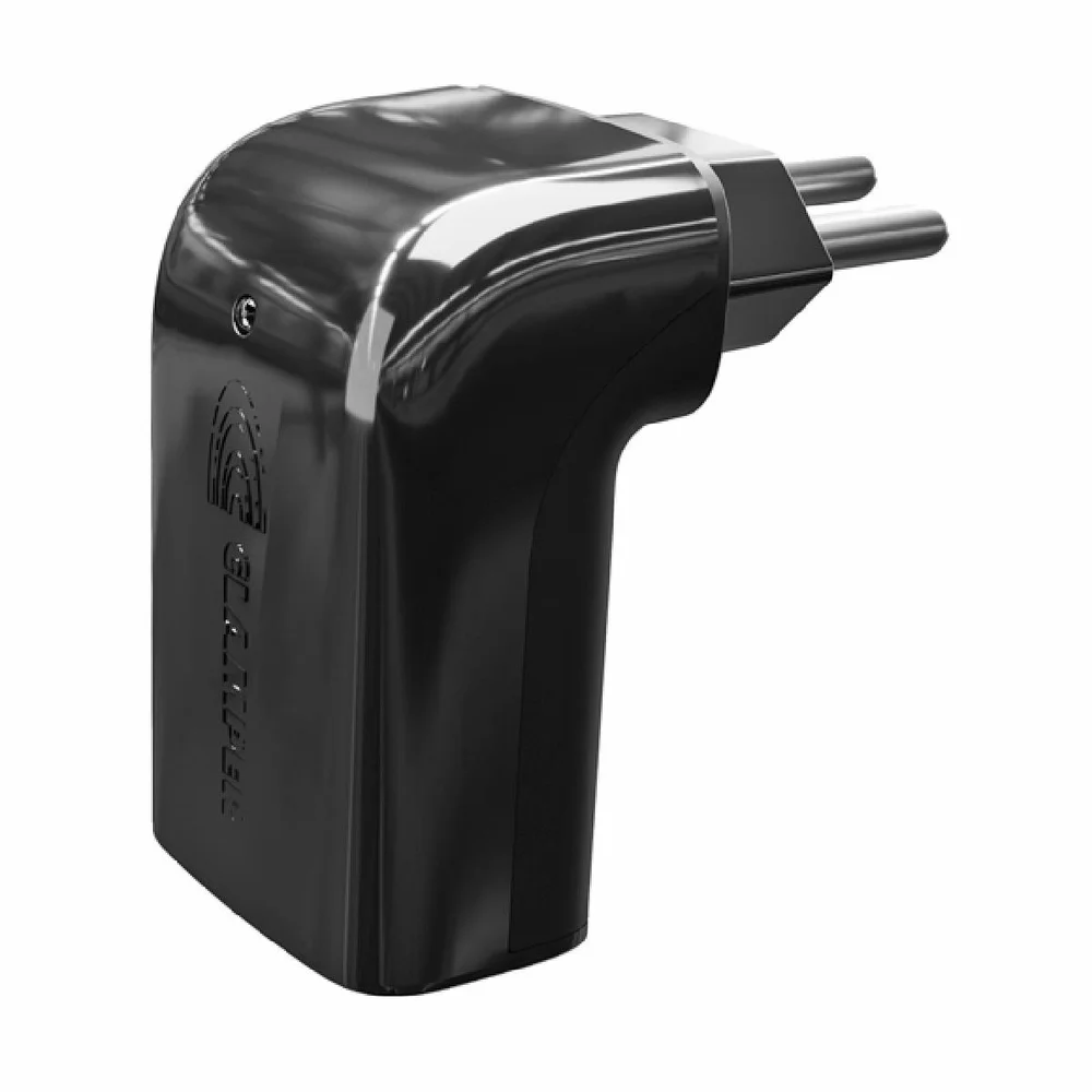 Iclamper Pocket Fit 3 Pinos 20a Dps Proteção Contra Raios E Surtos Elétricos Clamper Preto
