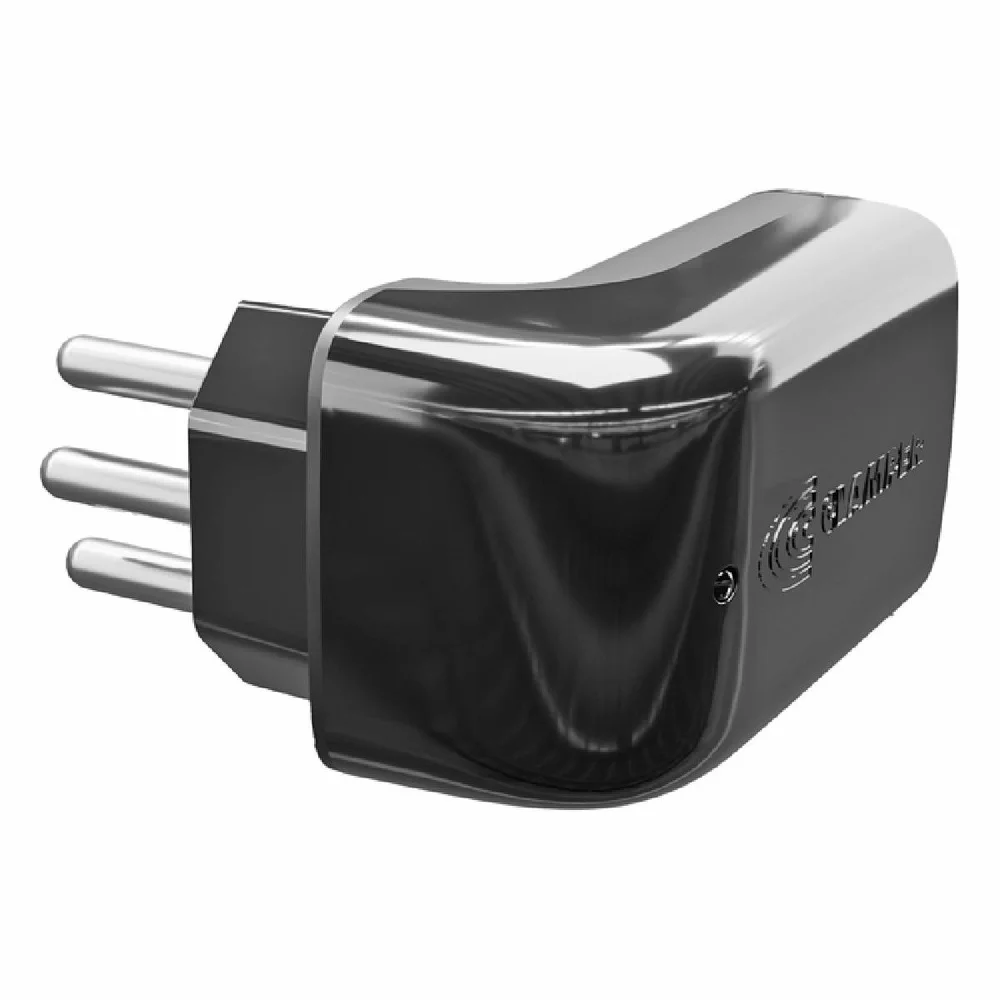 Iclamper Pocket Fit 3 Pinos 20a Dps Proteção Contra Raios E Surtos Elétricos Clamper Preto
