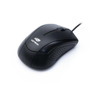 Mouse C Tech Ms Bk Ptico Dpi Usb Preto