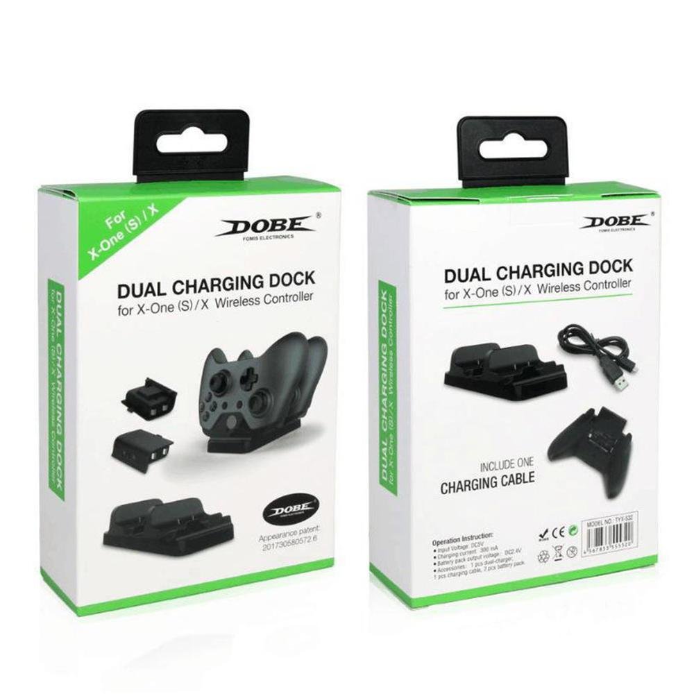 Kit De Carregamento De Bateria Dupla Para X Box One X / X Box One Kit De Carregamento De Bateria Dupla Para X Box One X / X Box One