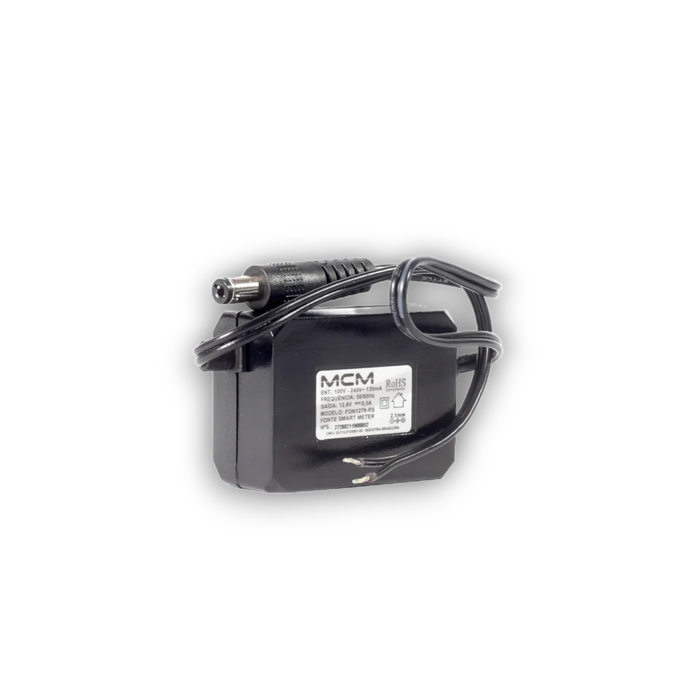 Fonte Smart Meter Mcm Para Cftv, Premium 12v 0,5a Fon1278-rs-1.