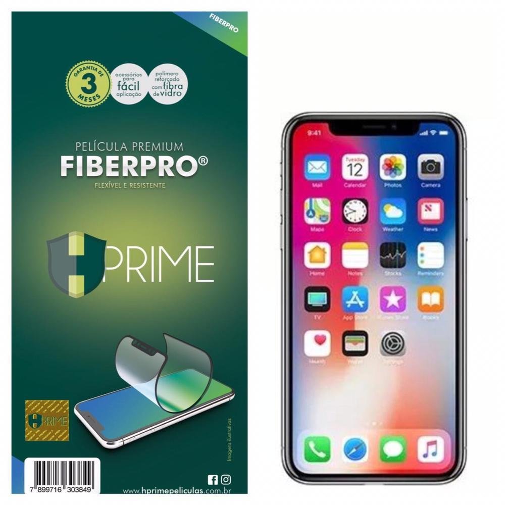 Película Hprime Fiberpro Apple Iphone X Xs Preto
