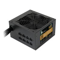 Fonte Mymax ATX, 500W, 80 Plus Bronze, Semi-Modular, PFC Ativo, Bivolt, Com Cabo, Preta