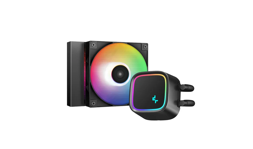Water Cooler DeepCool GAMMAXX LE300, RGB, 120mm, Preto - R-LE300-BKLNMC-G-1 Water Cooler DeepCool GAMMAXX LE300, RGB, 120mm, Preto - R-LE300-BKLNMC-G-1