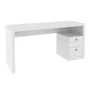 Escrivaninha Gran Belo Home Office, Com 2 Gavetas, Para Escritório, MDP, Branco - ME4130