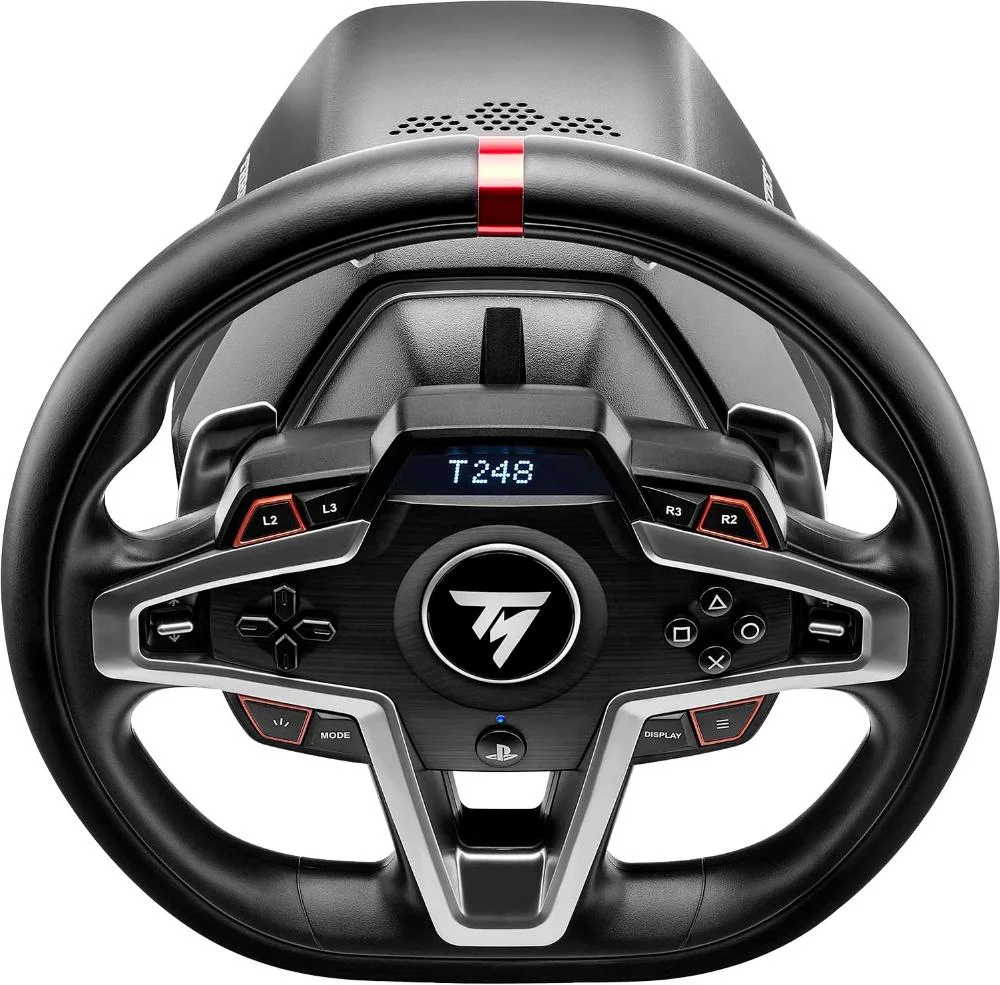Thrustmaster - Volante De Corrida T248 E Pedais Magnéticos Para Ps5, Ps4, PC - Preto-4169097