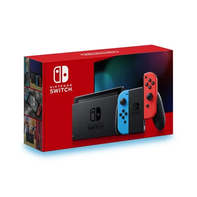 Nintendo Switch 本体 青/緑 Joy-Con SD 32GB Console-Nintendo-Switch-Joy-