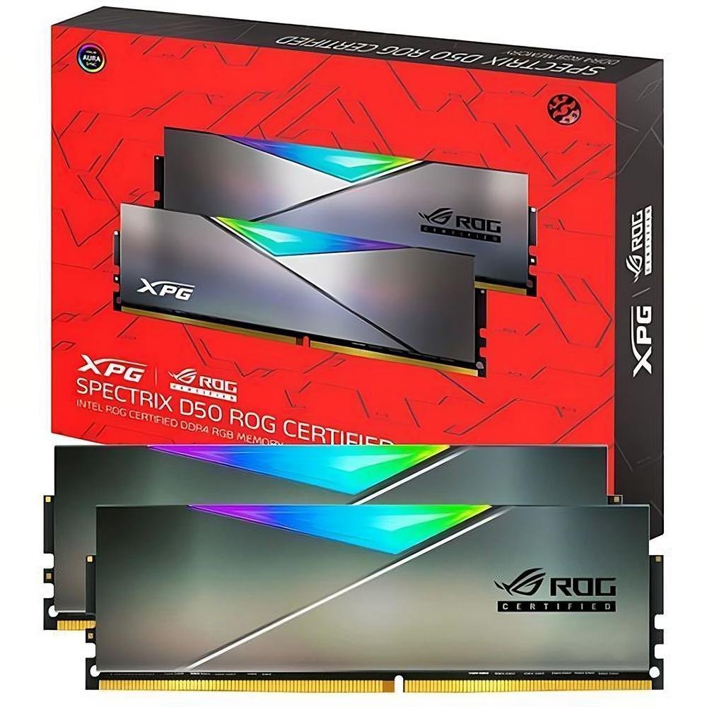 Memória XPG Spectrix D50 RGB 32GB 3600mhz KaBuM