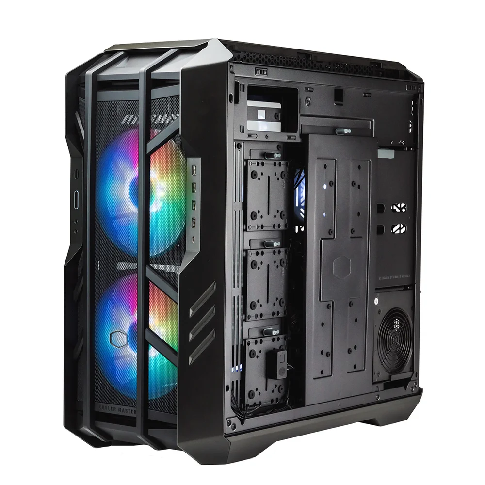 Gabinete Haf 700 - Full Tower - Lateral De Vidro Temperado - Cinza Titânio - H700-ignn-s00