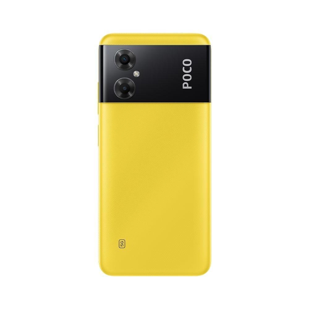 Smartphone Xiaomi Poco M4 5g, 128GB, 6GB RAM, Octa Core, Câmera 13MP, Tela 6,5, 8, Amarelo Smartphone Xiaomi Poco M4 5g, 128GB, 6GB RAM, Octa Core, Câmera 13MP, Tela 6,5, 8, Amarelo
