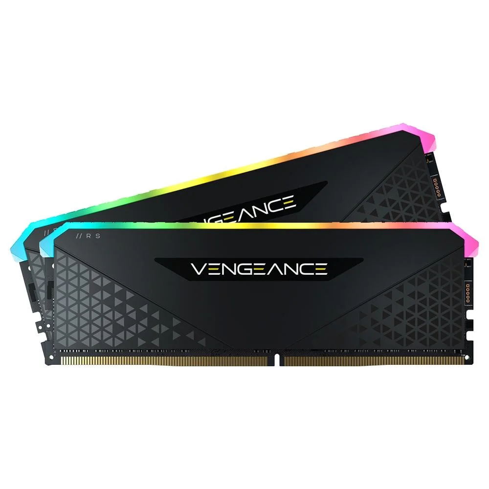 Memória Corsair Venceance RS, RGB, 2x8GB, 3200MHz, DDR4 - CMG16GX4M2E3200C16 Memória Corsair Venceance RS, RGB, 2x8GB, 3200MHz, DDR4 - CMG16GX4M2E3200C16