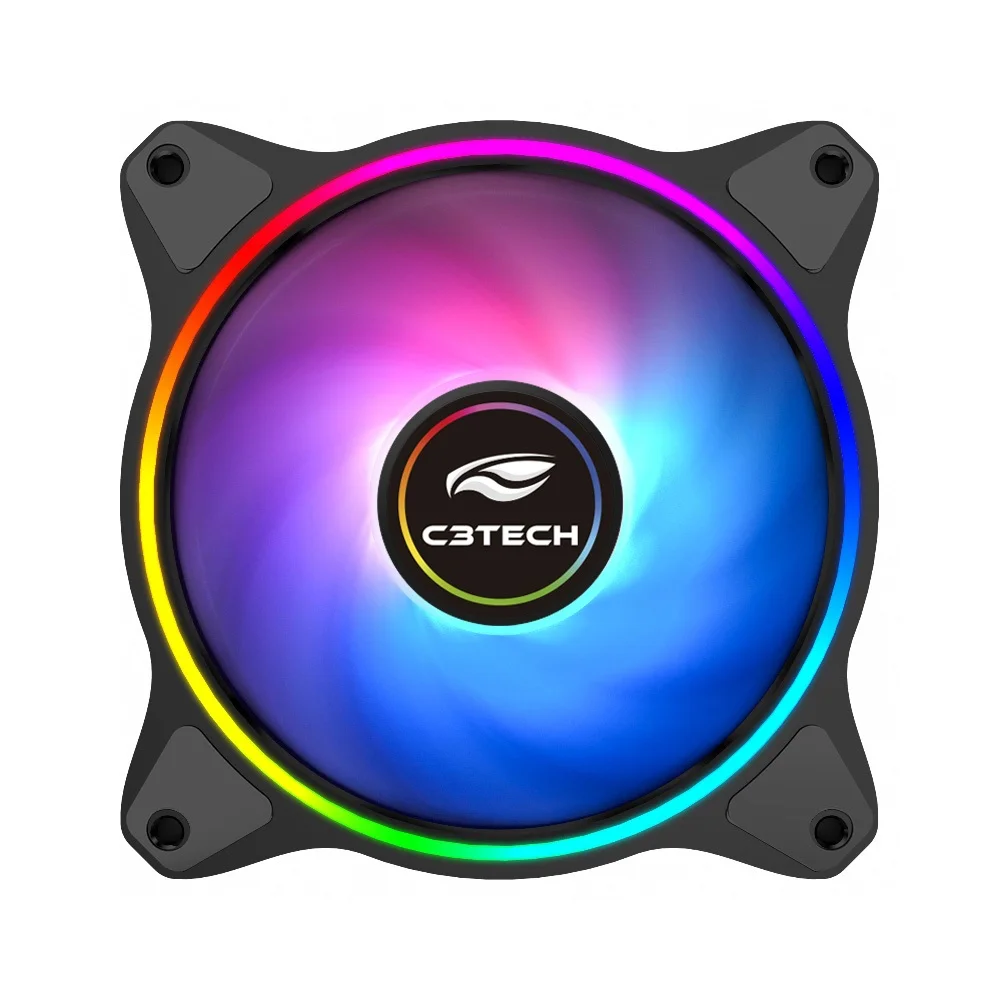 Cooler Gabinete C3tech F7-l250rGB Led RGB Cooler Gabinete C3tech F7-l250rGB Led RGB