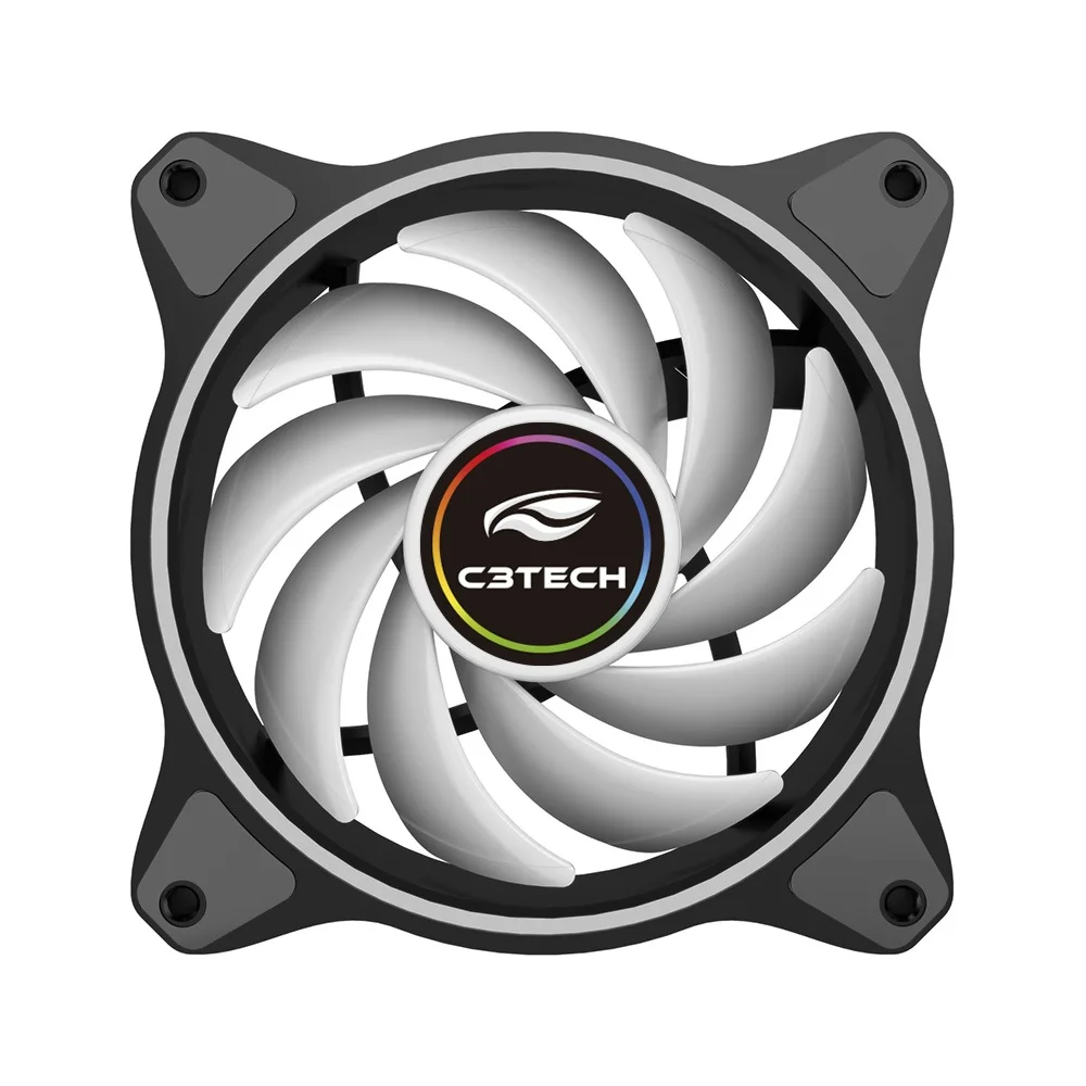 Cooler Gabinete C3tech F7-l250rGB Led RGB Cooler Gabinete C3tech F7-l250rGB Led RGB