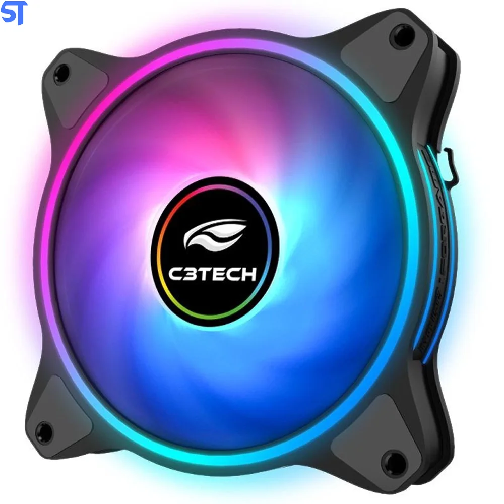 Cooler Gabinete C3tech F7-l250rGB Led RGB Cooler Gabinete C3tech F7-l250rGB Led RGB