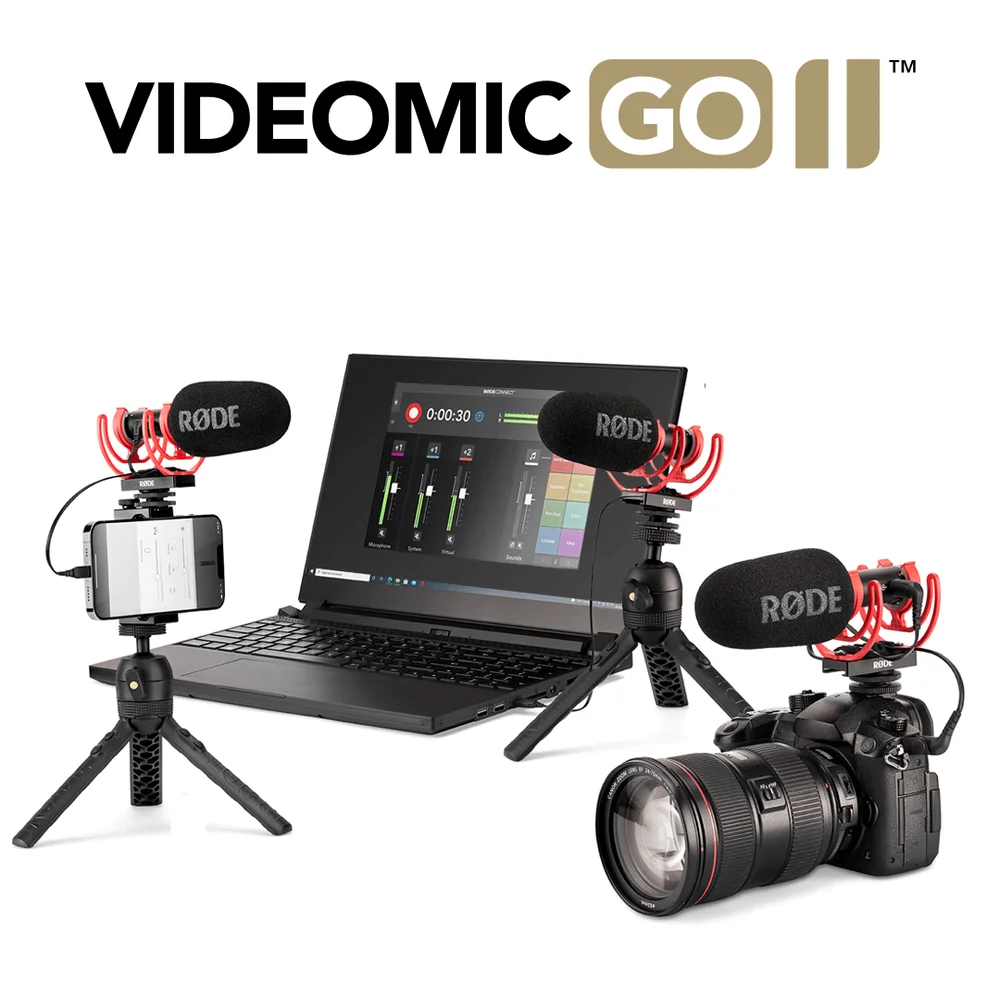 Microfone Shotgun Rode Videomic Go Ii KaBuM