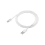 Cabo USB C Lightning, Intelbrasl Eual 12pb, 1.2m, PVC, Branco