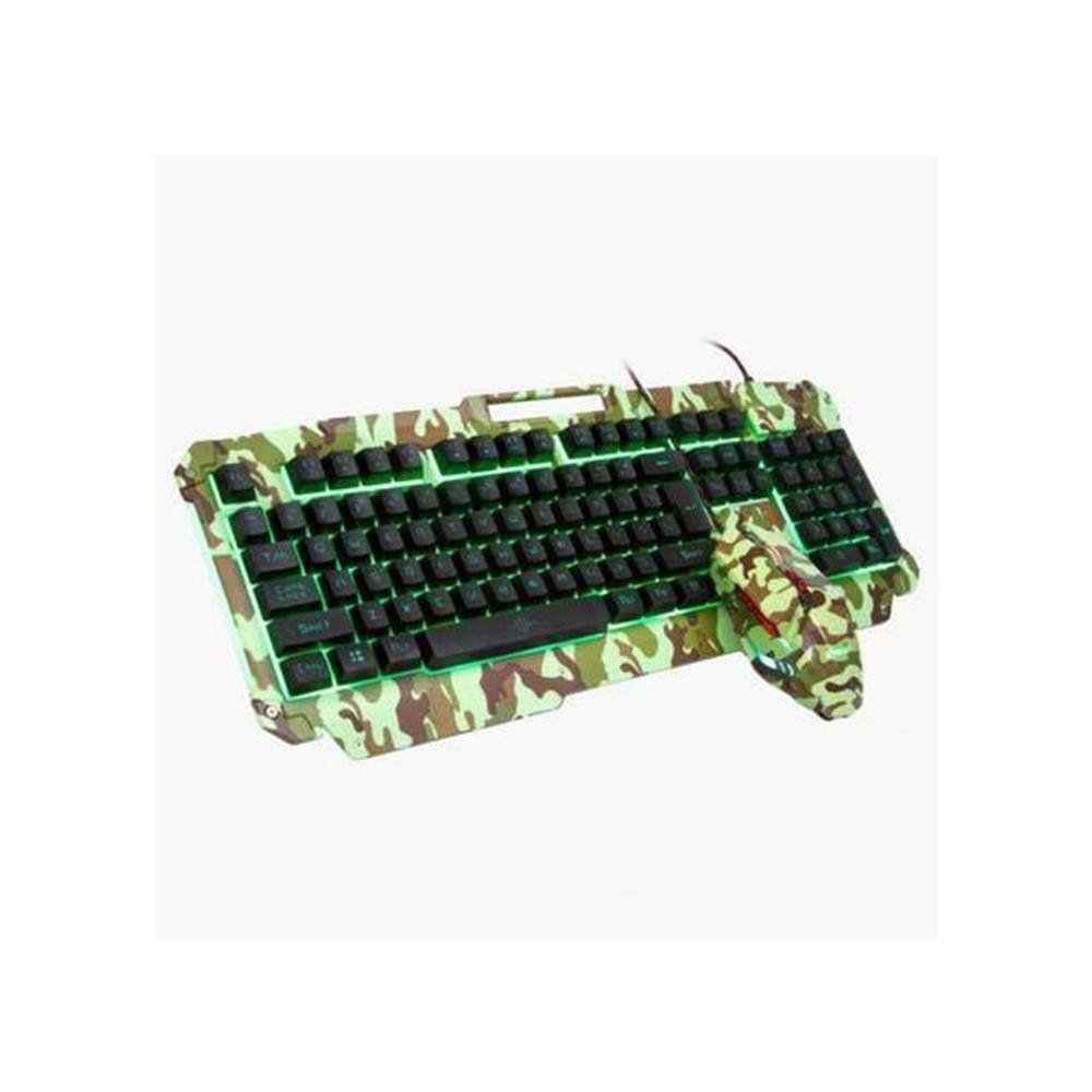 Kit Teclado Gamer Xtrad Mouse Gamer Teclado Com Led Hk8400