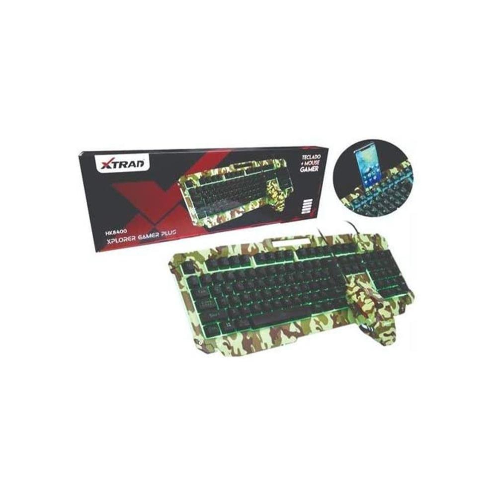 Kit Teclado Gamer Mouse Gamer Teclado Com Led